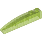 LEGO® Dakpan Gebogen Doorschijnend Helder Groen 42022