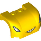 LEGO® los onderdeel Spatbord met Motief Geel 93587pb12