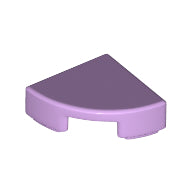 Plaatje in Gallery viewer laden, LEGO® los onderdeel Tegel Rond in kleur Lavendel 25269
