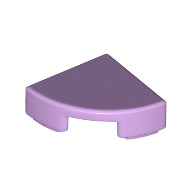 LEGO® los onderdeel Tegel Rond in kleur Lavendel 25269
