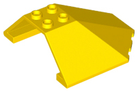 LEGO® los onderdeel Voorruit in kleur Geel 87606