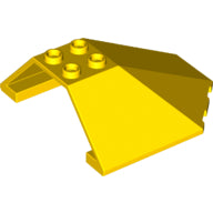 LEGO® los onderdeel Voorruit in kleur Geel 87606