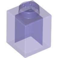 Plaatje in Gallery viewer laden, LEGO® los onderdeel Steen in kleur Doorzichtig Paars 3005