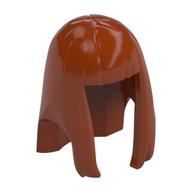 LEGO® los onderdeel Haar in kleur Donker Oranje 17346