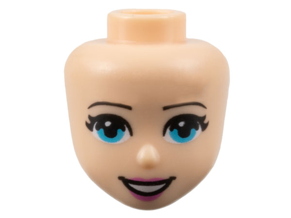 LEGO® los onderdeel Hoofd in kleur Lichte Noga 37592