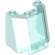 Plaatje in Gallery viewer laden, LEGO® los onderdeel Voorruit Doorzichtig Lichtblauw 84954
