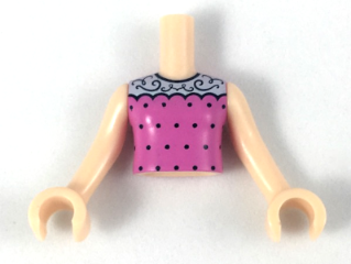 LEGO® los onderdeel Romp in kleur Lichte Noga FTGpb199c01