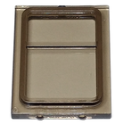 LEGO® Venster, Ruit en Luik Doorzichtig Zwart 35157