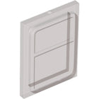 LEGO® Venster, Ruit en Luik Doorzichtig Zwart 35157