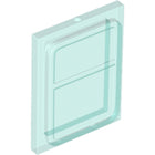 LEGO® Venster, Ruit en Luik Doorzichtig Lichtblauw 35157