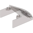 LEGO® los onderdeel Voorruit Doorzichtig Zwart 18972