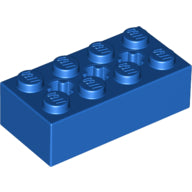 LEGO® los onderdeel Technische Steen in kleur Blauw 39789