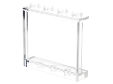 Plaatje in Gallery viewer laden, LEGO® los onderdeel Paneel in kleur Doorzichtig 60581
