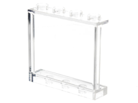 LEGO® los onderdeel Paneel in kleur Doorzichtig 60581