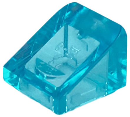 LEGO® onderdeel Dakpan Algemeen Doorzichtig Lichtblauw 54200