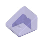 LEGO® los onderdeel Dakpan Algemeen Doorzichtig Paars 54200