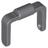 Plaatje in Gallery viewer laden, LEGO® onderdeel Accessoire Donker Blauwachtig Grijs 95344