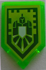LEGO® 22385pb152 in kleur Doorschijnend Helder Groen