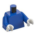 LEGO® los onderdeel Lijf in kleur Blauw 973c021