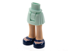 LEGO® los onderdeel Benen in kleur Licht Aqua 92252c00pb015