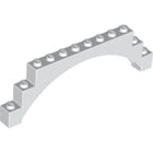 LEGO® los onderdeel Steen Boog in kleur Wit 18838