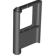 LEGO® los onderdeel Deur in kleur Zwart 42819