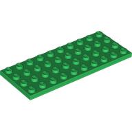 LEGO® los onderdeel Plaat Algemeen in kleur Groen 3030