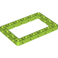 Plaatje in Gallery viewer laden, LEGO® los onderdeel Technische Hefbalk in kleur Limoen 39794