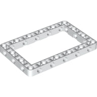 Plaatje in Gallery viewer laden, LEGO® los onderdeel Technische Hefbalk in kleur Wit 39794