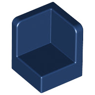 Plaatje in Gallery viewer laden, LEGO® los onderdeel Paneel in kleur Donkerblauw 6231