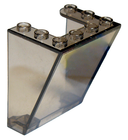 LEGO® los onderdeel Voorruit Doorzichtig Zwart 72475