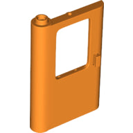LEGO® los onderdeel Deur in kleur Oranje 43967