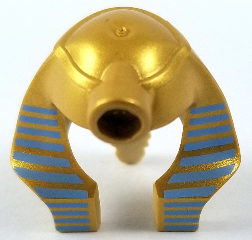 LEGO® los onderdeel Hoofddeksels in kleur Geelbruin x177pb05