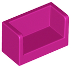 LEGO® los onderdeel Paneel in kleur Magenta 23969