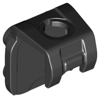 Plaatje in Gallery viewer laden, LEGO® los onderdeel Lijf Accessoire in kleur Zwart 41811