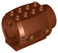 LEGO® los onderdeel Vliegtuig Roodachtig Bruin 43121