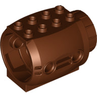 Plaatje in Gallery viewer laden, LEGO® los onderdeel Vliegtuig Roodachtig Bruin 43121