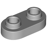Plaatje in Gallery viewer laden, LEGO® los onderdeel Plaat Rond Licht Blauwachtig Grijs 35480