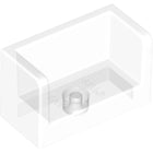 LEGO® los onderdeel Paneel in kleur Doorzichtig 23969