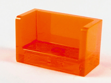 Plaatje in Gallery viewer laden, LEGO® los onderdeel Paneel Doorzichtig Neon Oranje 23969