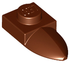 LEGO® los onderdeel Plaat Aangepast Roodachtig Bruin 49668