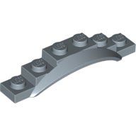 Plaatje in Gallery viewer laden, LEGO® los onderdeel Spatbord in kleur Zandblauw 62361