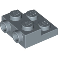 LEGO® los onderdeel Plaat Aangepast in kleur Zandblauw 99206