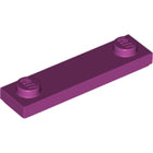 LEGO® los onderdeel Plaat Aangepast in kleur Magenta 41740