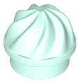 Plaatje in Gallery viewer laden, LEGO® los onderdeel Plaat Rond in kleur Licht Aqua 15470