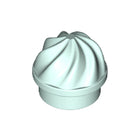 LEGO® los onderdeel Plaat Rond in kleur Licht Aqua 15470