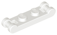 Plaatje in Gallery viewer laden, LEGO® los onderdeel Plaat Aangepast in kleur Wit 18649