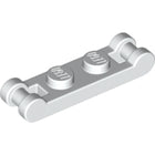 LEGO® los onderdeel Plaat Aangepast in kleur Wit 18649