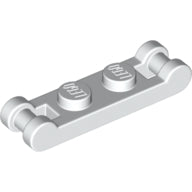 LEGO® los onderdeel Plaat Aangepast in kleur Wit 18649