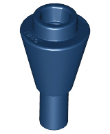 LEGO® los onderdeel Kegel in kleur Donkerblauw 11610